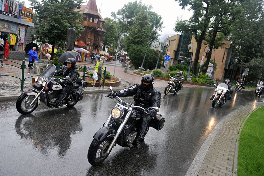 Zlot motocyklowy w Bukowinie Tatrzańskiej