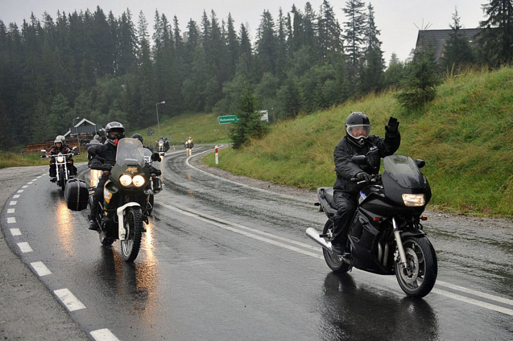 Zlot motocyklowy w Bukowinie Tatrzańskiej