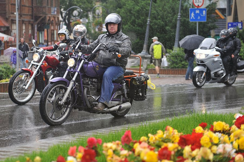 Zlot motocyklowy w Bukowinie Tatrzańskiej