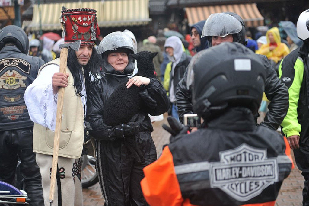 Zlot motocyklowy w Bukowinie Tatrzańskiej