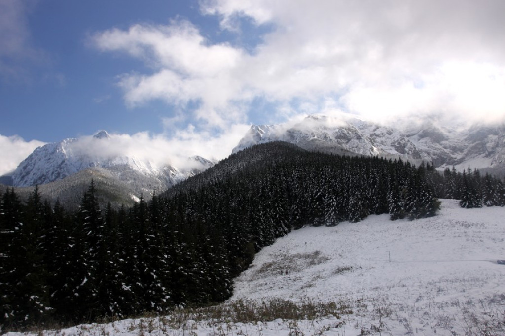 Piękne i zaśnieżone Tatry