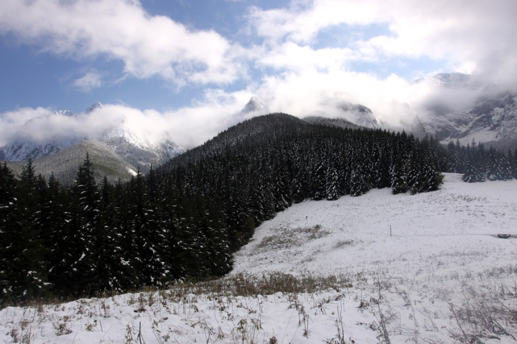 Piękne i zaśnieżone Tatry