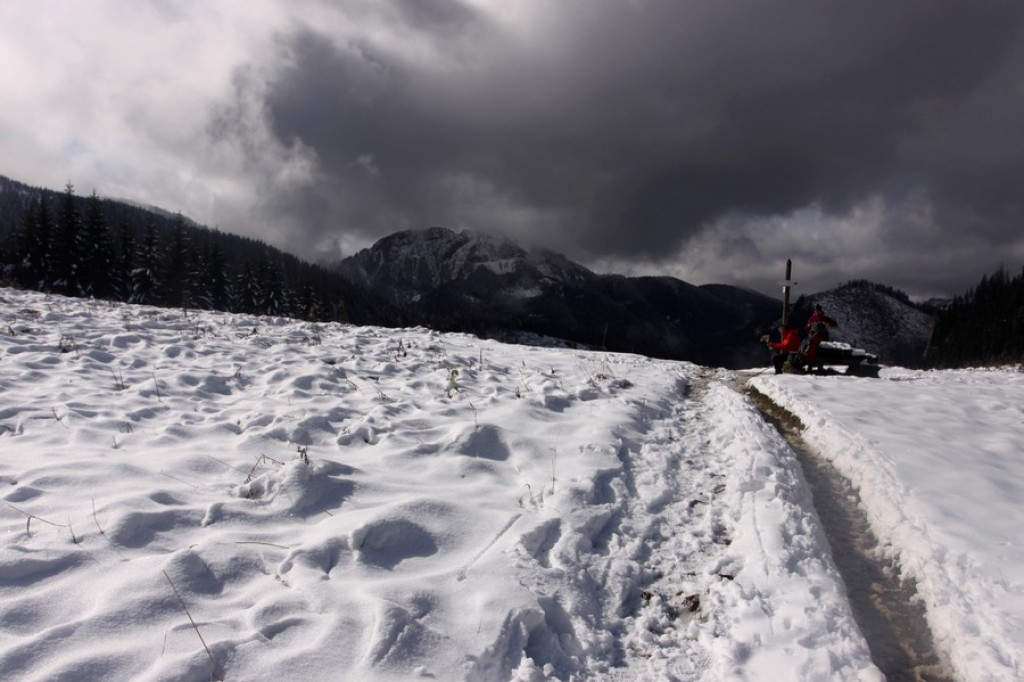 Piękne i zaśnieżone Tatry