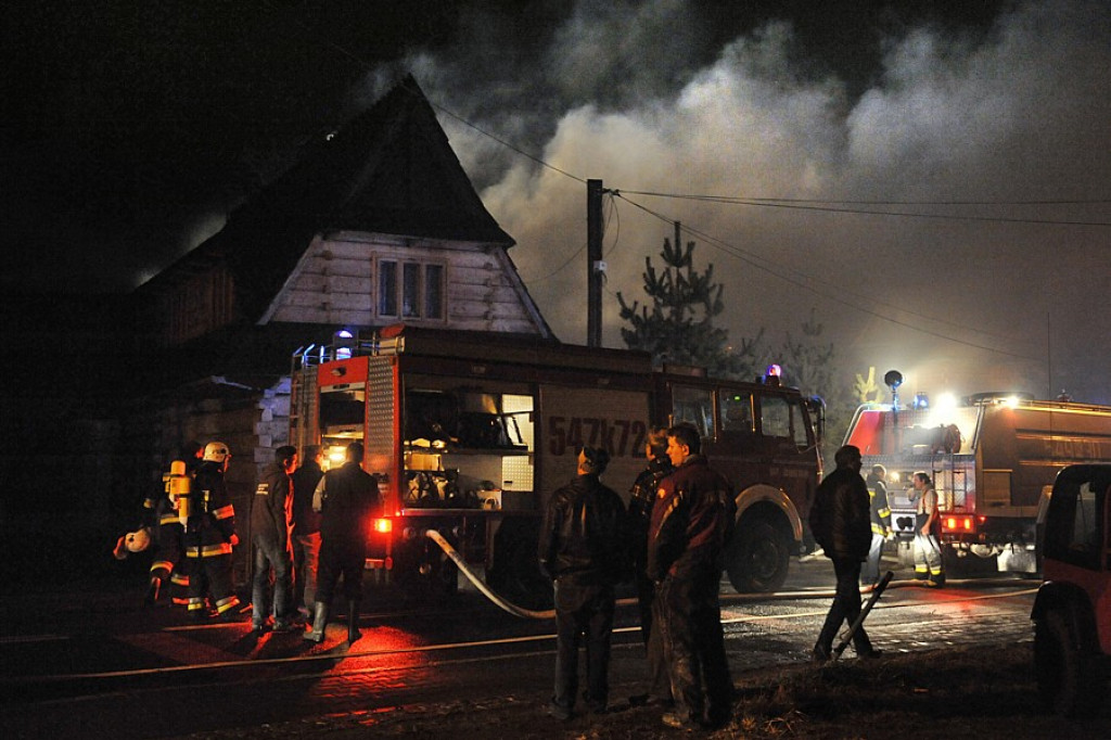 Pożar w Chochołowie