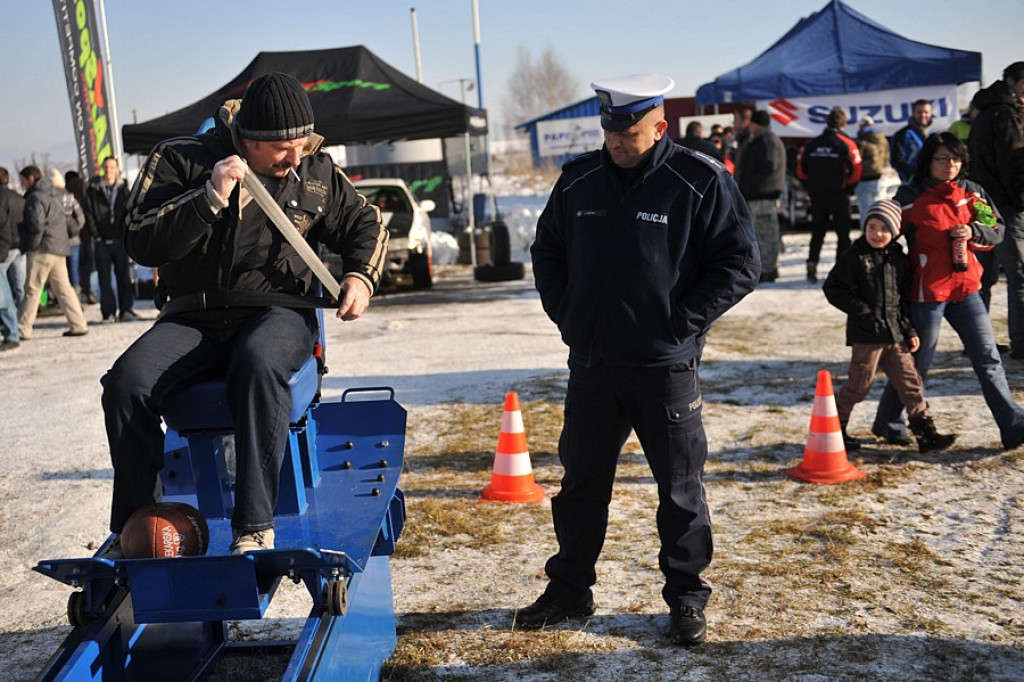 Nowy Targ: Lotniskowy drifting