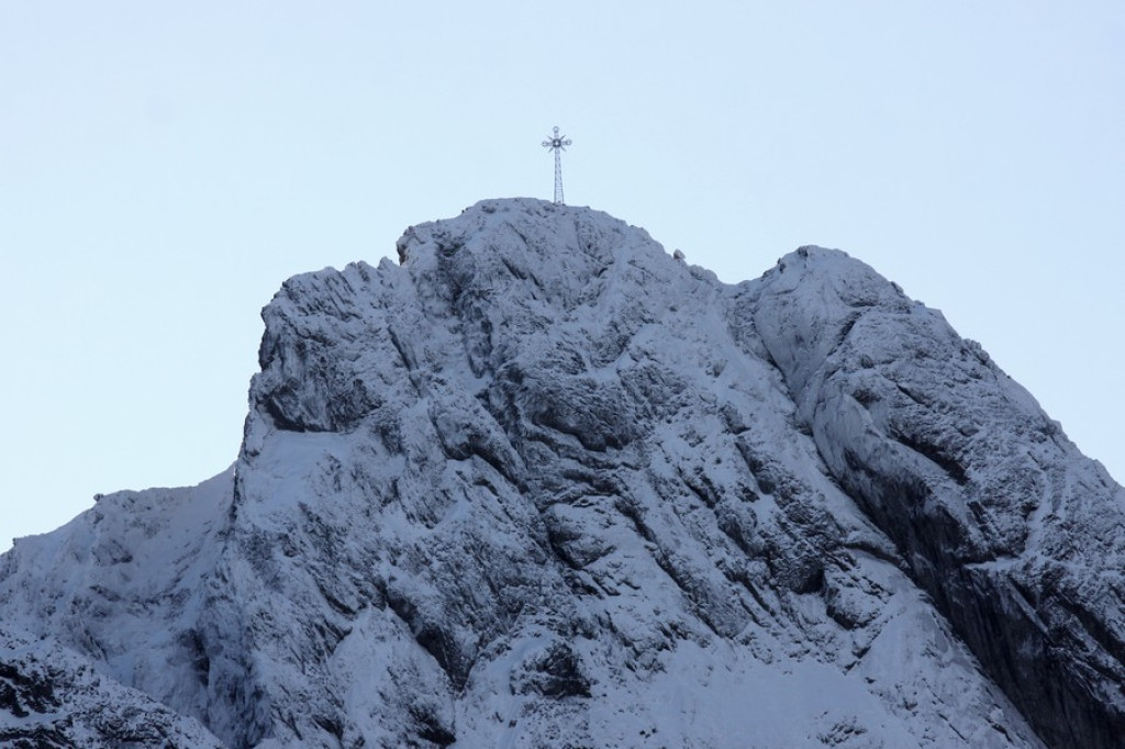 Błysk słońca na Sarniej Skale