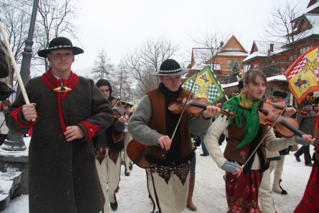 Orszak Trzech Króli przeszedł przez Zakopane