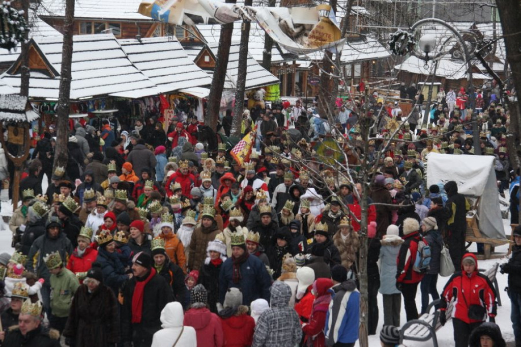 Orszak Trzech Króli przeszedł przez Zakopane