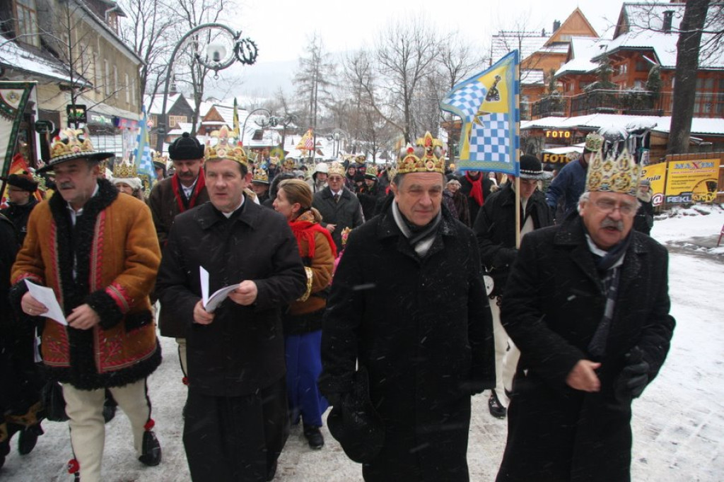 Orszak Trzech Króli przeszedł przez Zakopane