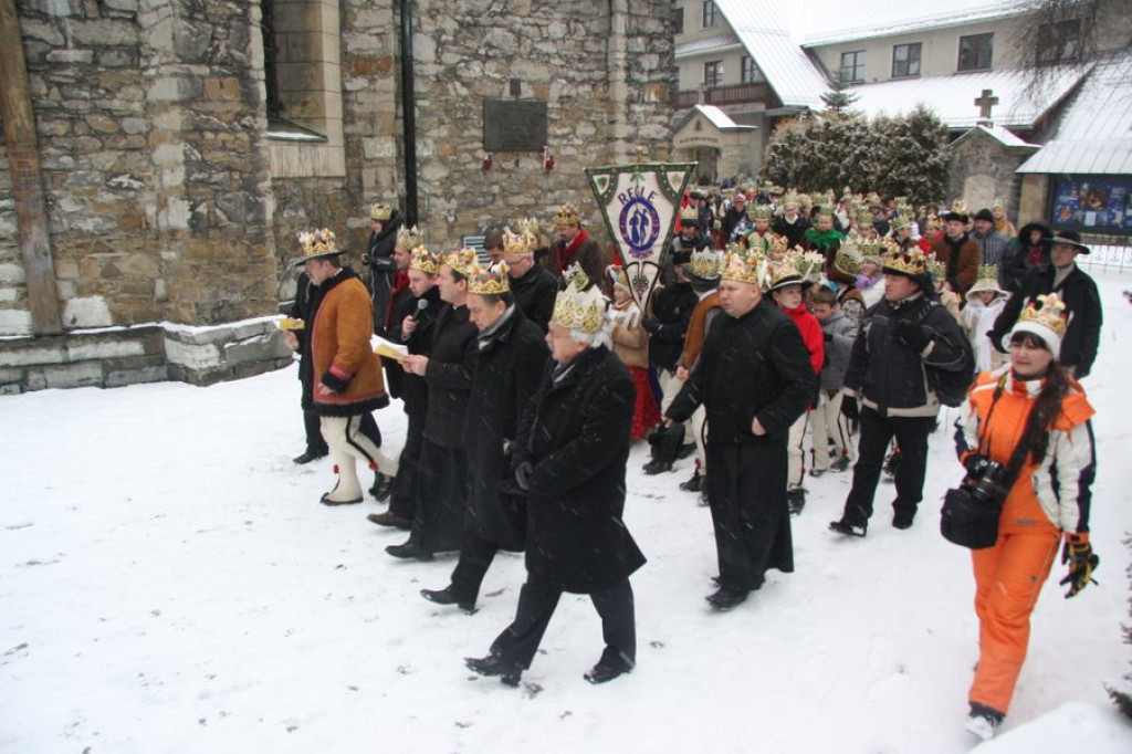 Orszak Trzech Króli przeszedł przez Zakopane