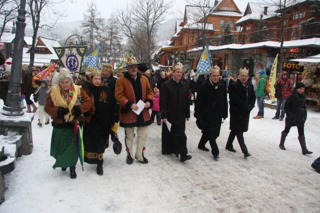 Orszak Trzech Króli przeszedł przez Zakopane