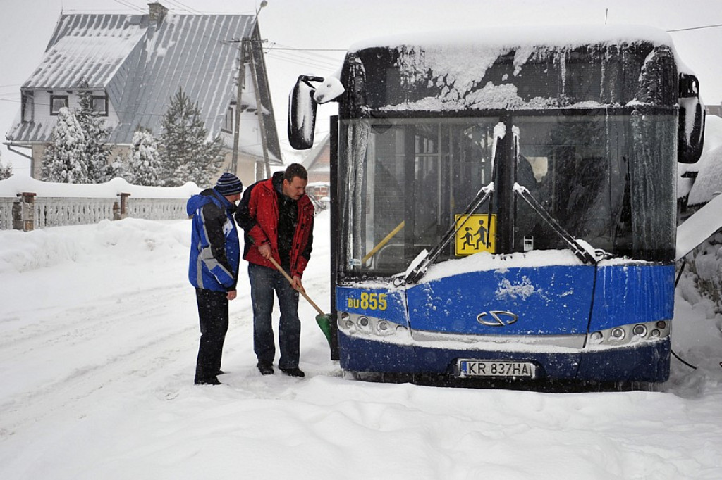 Śnieżny weekend. Długo czekaliśmy na zimę, ale wreszcie przyszła