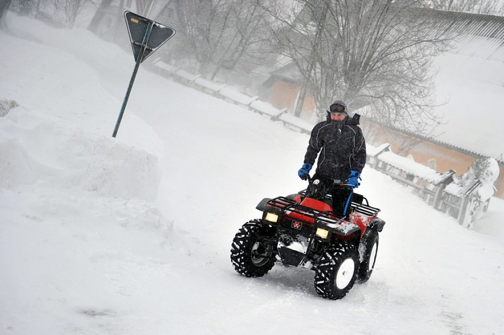 Śnieżny weekend. Długo czekaliśmy na zimę, ale wreszcie przyszła