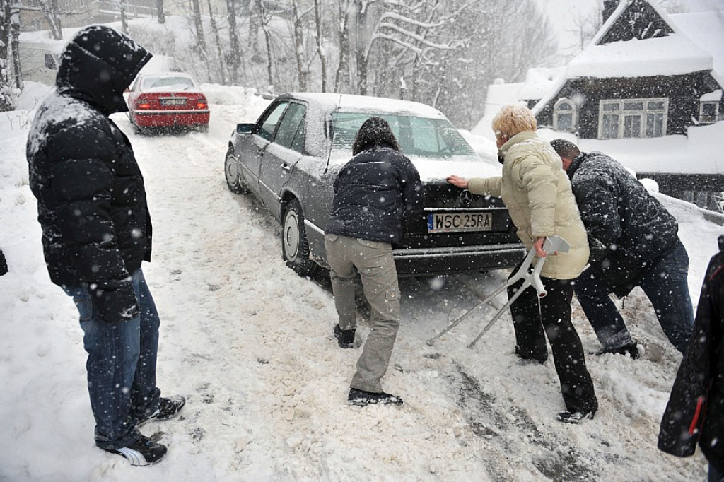 Śnieżny weekend. Długo czekaliśmy na zimę, ale wreszcie przyszła