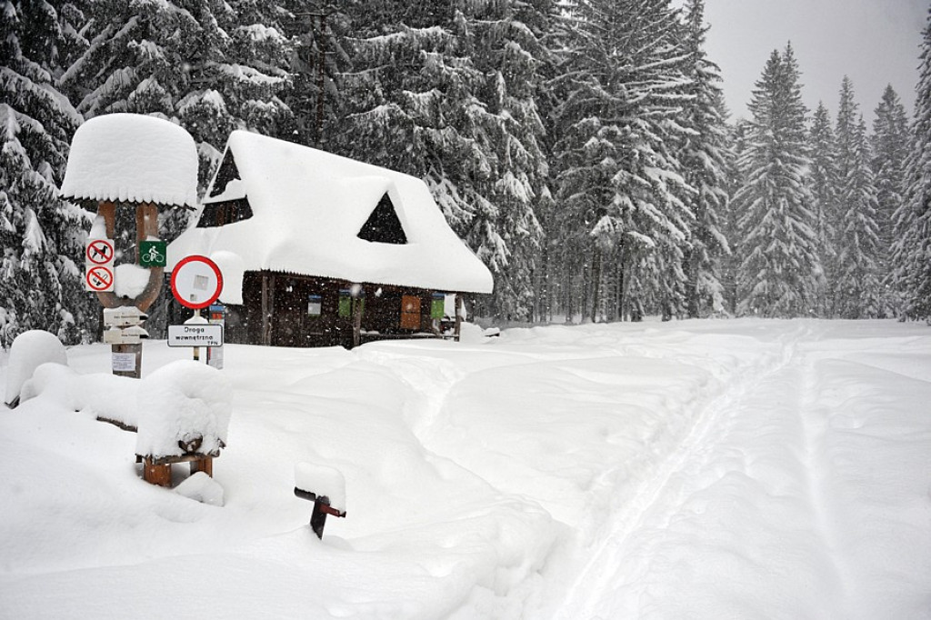 Śnieżny weekend. Długo czekaliśmy na zimę, ale wreszcie przyszła