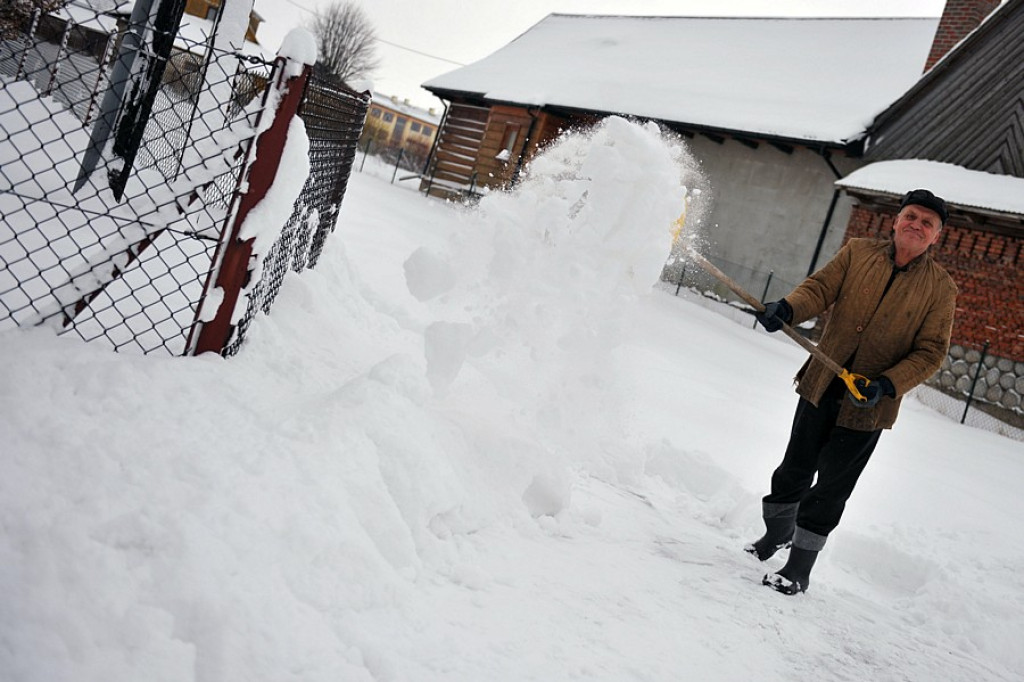 Śnieżny weekend. Długo czekaliśmy na zimę, ale wreszcie przyszła