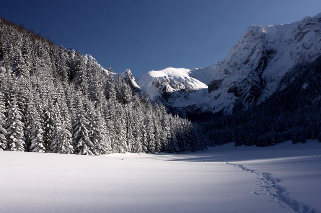 Piekne, mroźne i słoneczne Tatry