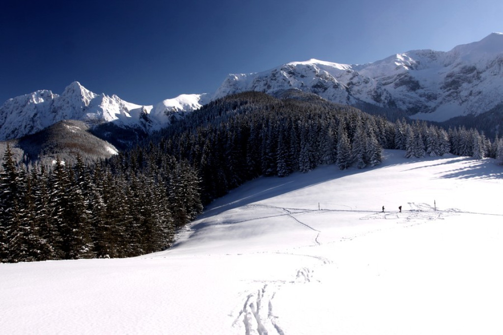 Piekne, mroźne i słoneczne Tatry