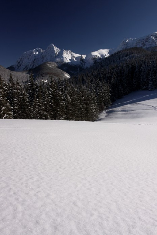 Piekne, mroźne i słoneczne Tatry