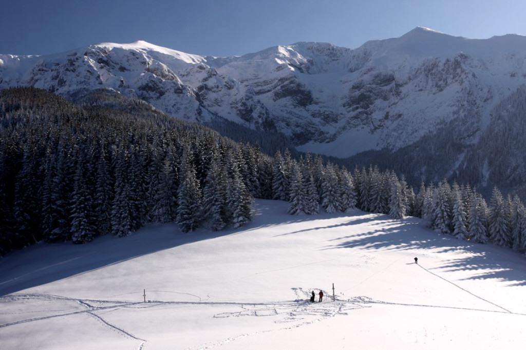 Piekne, mroźne i słoneczne Tatry