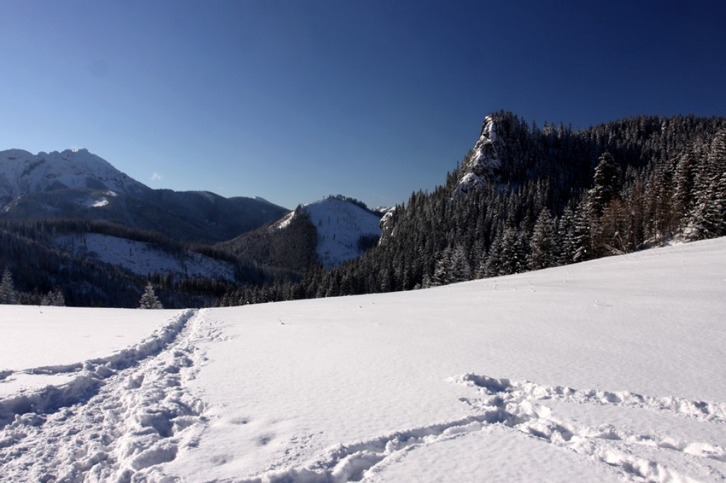 Piekne, mroźne i słoneczne Tatry