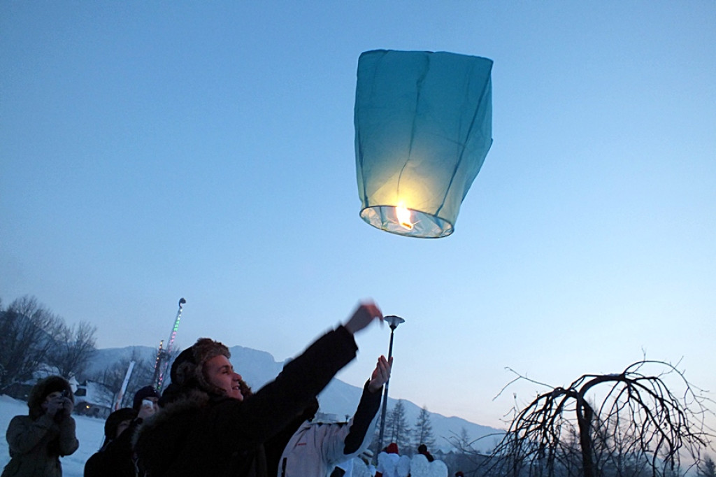 Zakopane: Lampiony dla Małopolskiego Hospicjum dla Dzieci