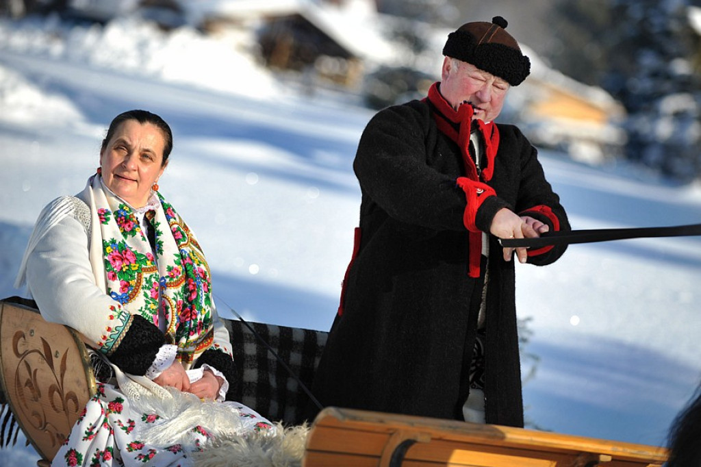 Parada Gazdowska i Kumotersko Gońba w Małem Cichem