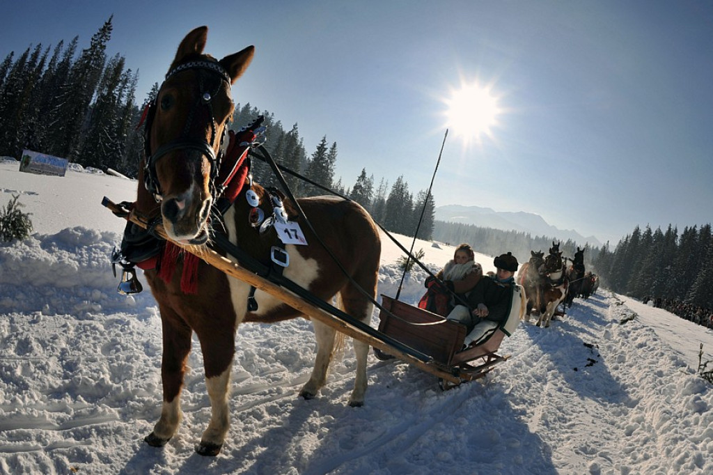 Parada Gazdowska i Kumotersko Gońba w Małem Cichem