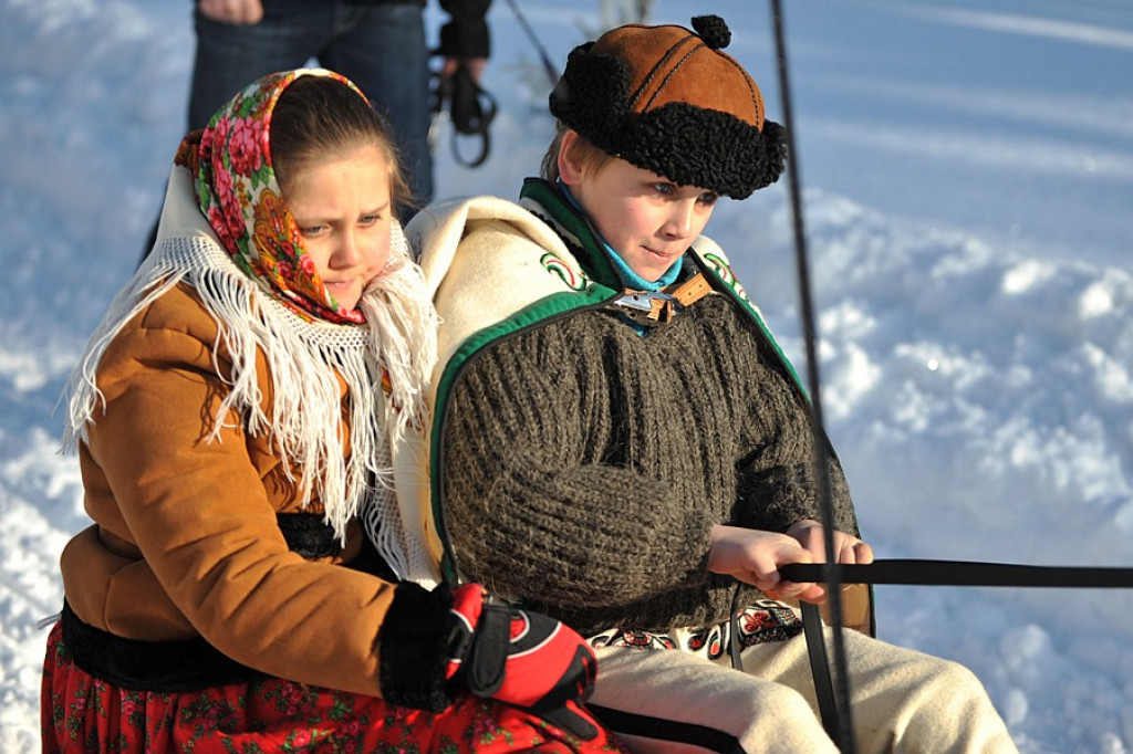 Parada Gazdowska i Kumotersko Gońba w Małem Cichem