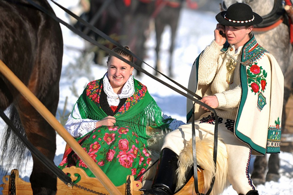 Parada Gazdowska i Kumotersko Gońba w Małem Cichem