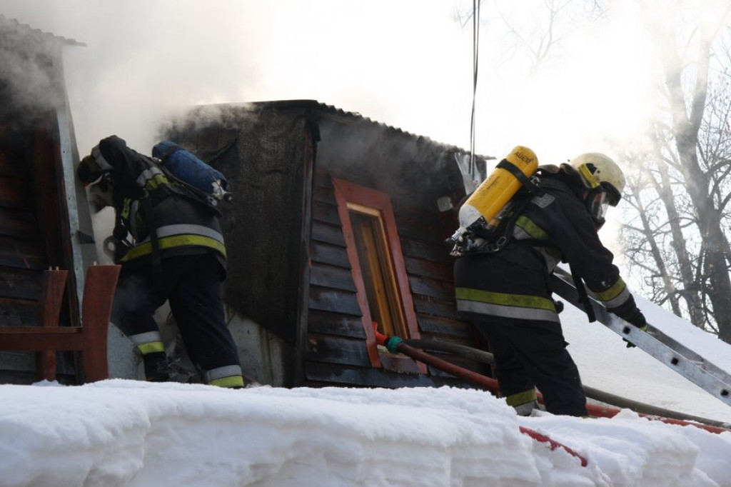 Zakopane: Groźny pożar przy Kościeliskiej