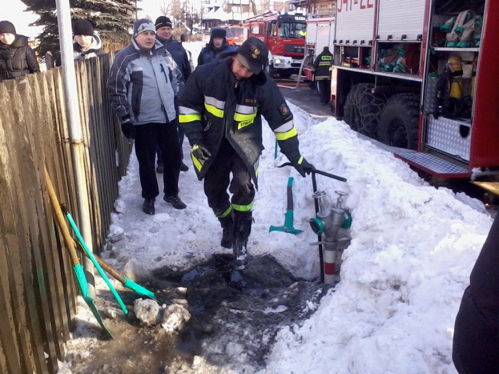 Zakopane: Groźny pożar przy Kościeliskiej