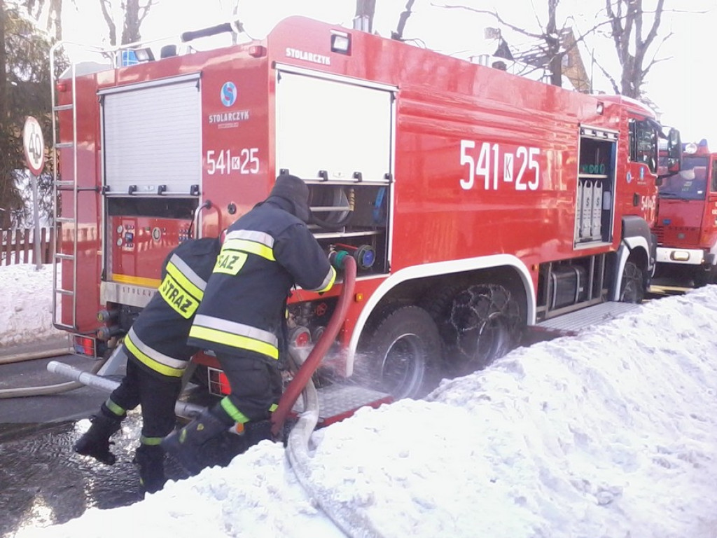 Zakopane: Groźny pożar przy Kościeliskiej