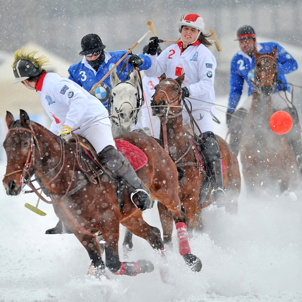 Polo na śniegu