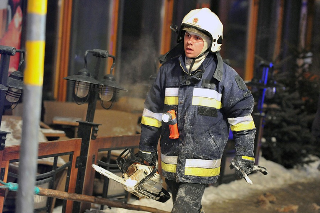 Zakopane: Pożar budynku „Watry” ul. Zamoyskiego