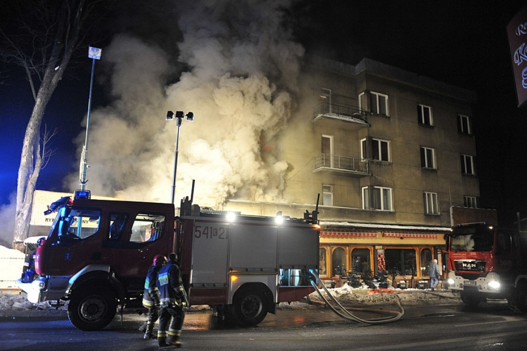Zakopane: Pożar budynku „Watry” ul. Zamoyskiego