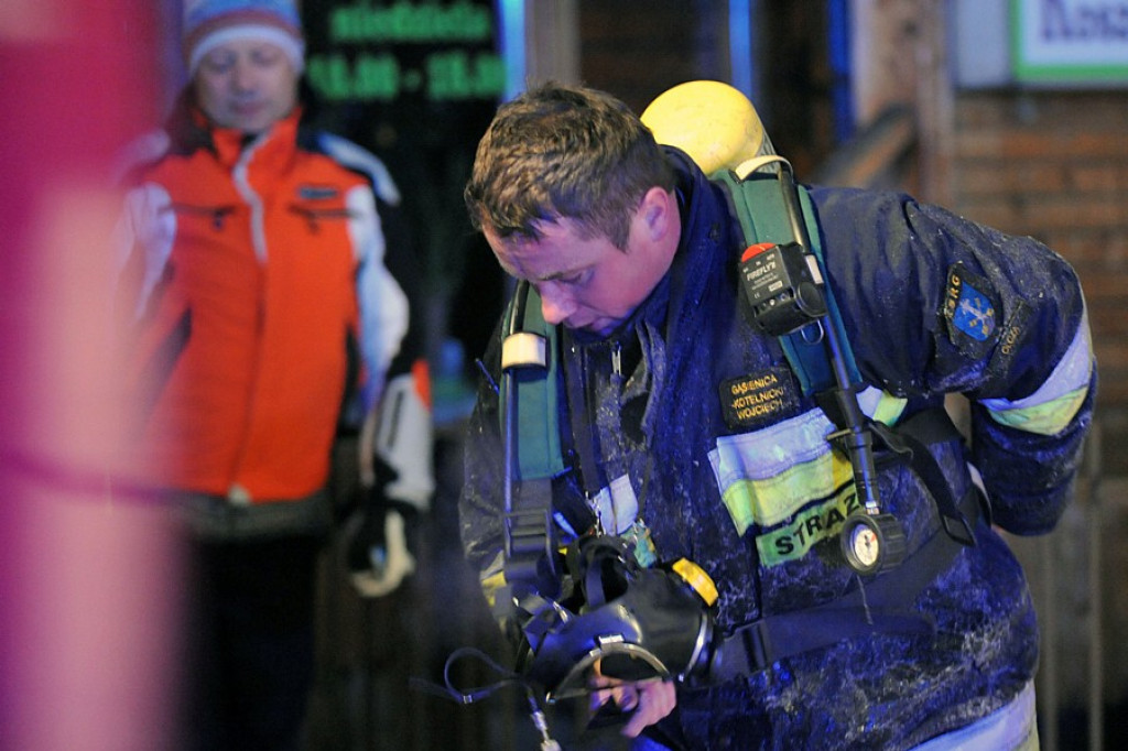 Zakopane: Pożar budynku „Watry” ul. Zamoyskiego