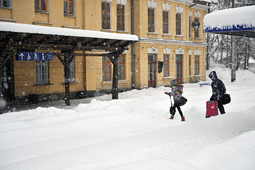 Zakopany dworzec PKP w Zakopanem