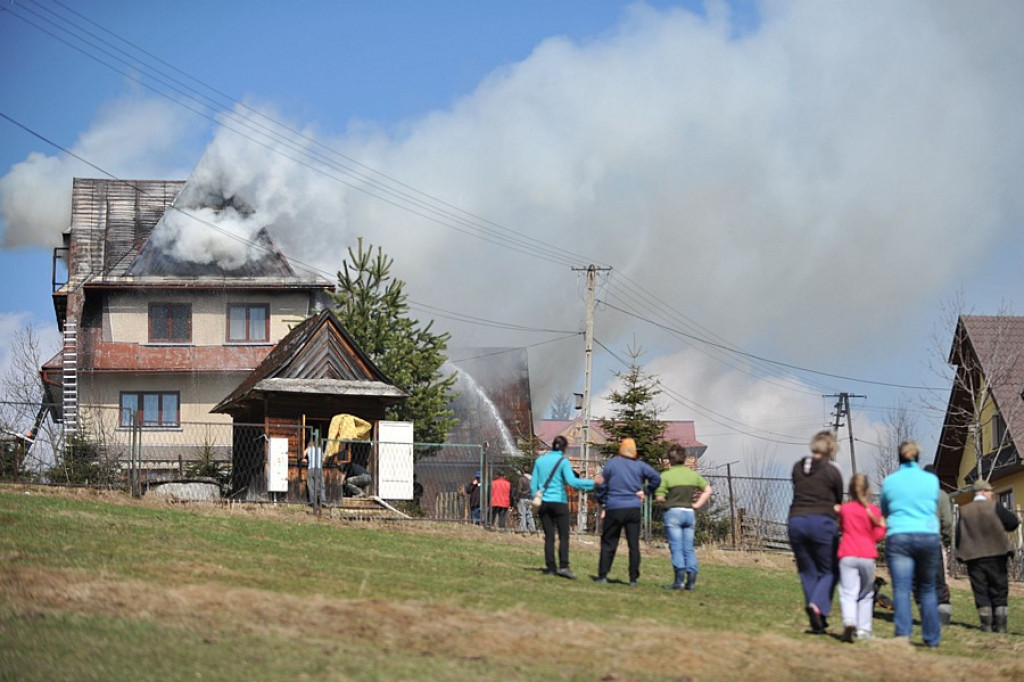 Pożar w Leśnicy