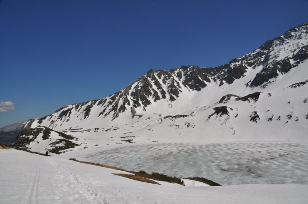 Zimowe Tatry na początku upalnego maja