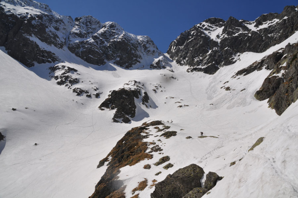 Zimowe Tatry na początku upalnego maja