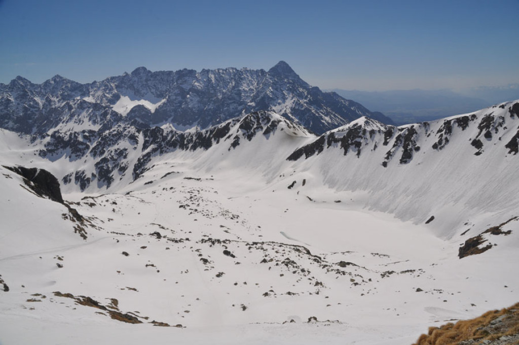Zimowe Tatry na początku upalnego maja