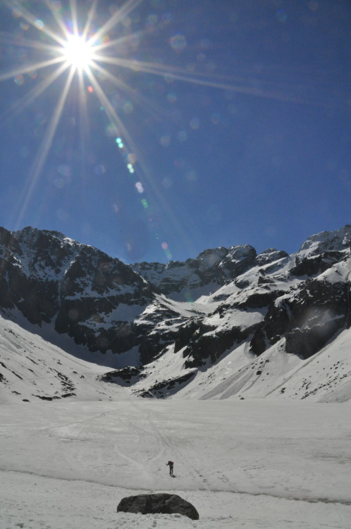 Zimowe Tatry na początku upalnego maja