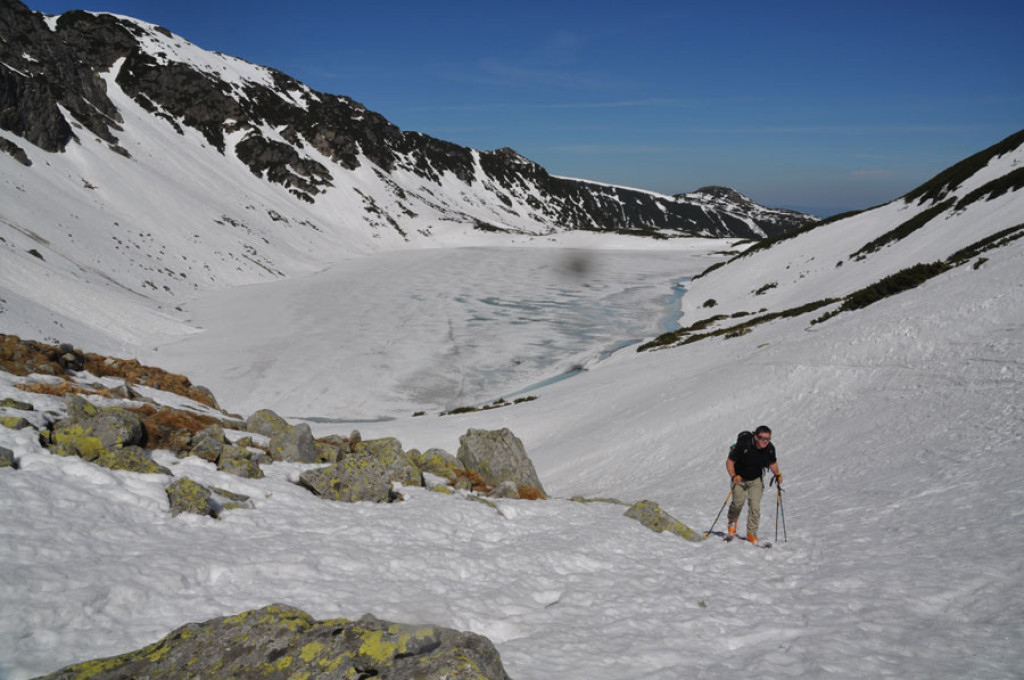 Zimowe Tatry na początku upalnego maja