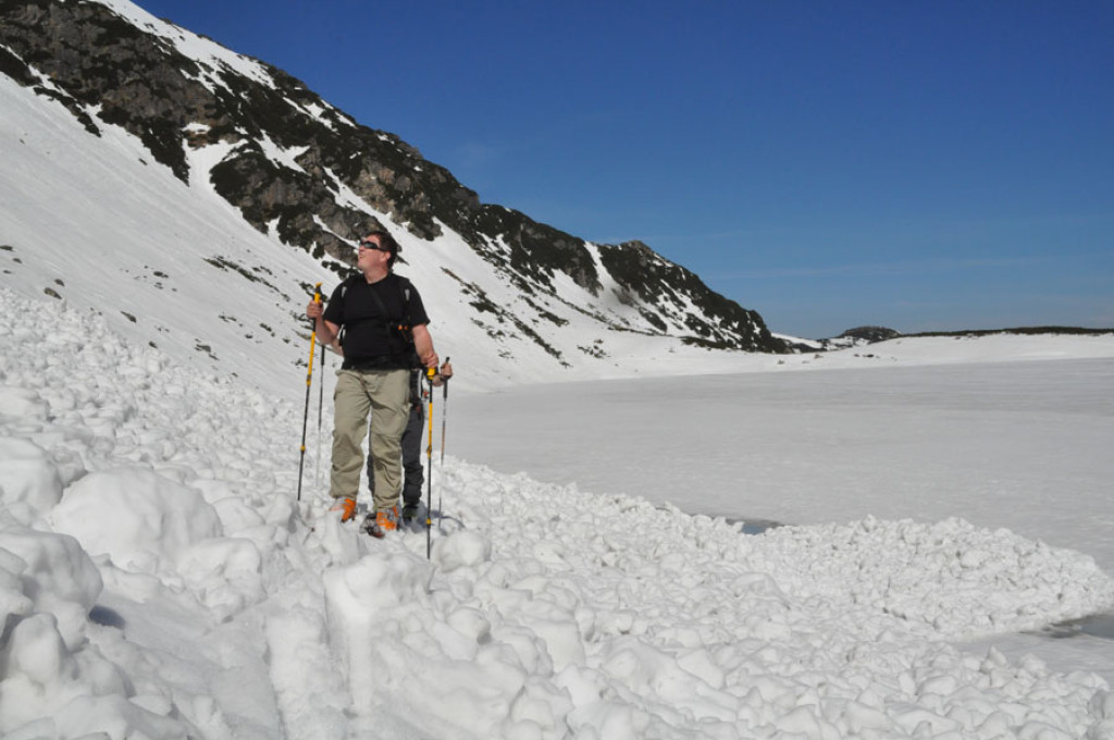 Zimowe Tatry na początku upalnego maja