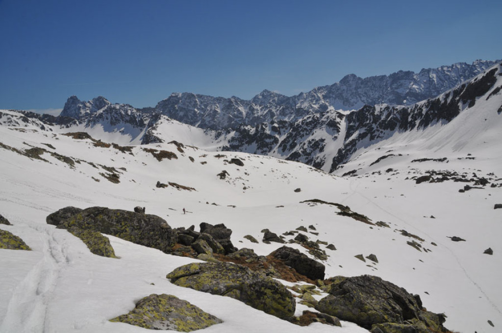 Zimowe Tatry na początku upalnego maja
