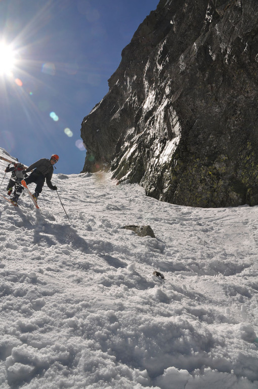 Zimowe Tatry na początku upalnego maja