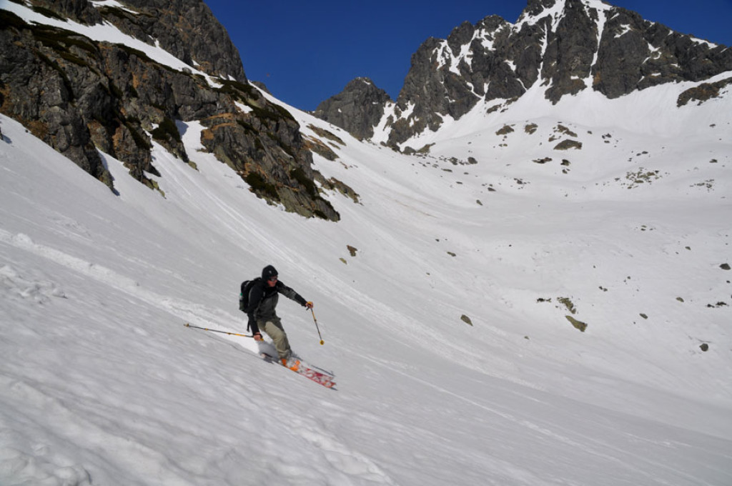 Zimowe Tatry na początku upalnego maja