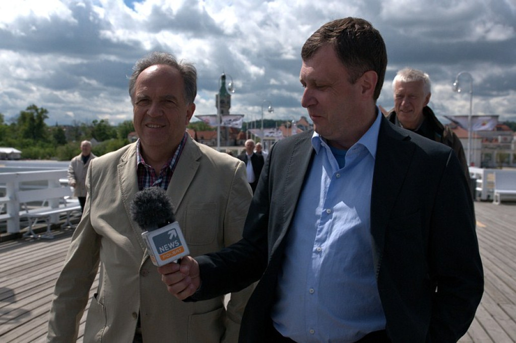 Burmistrz Majcher otworzył letni sezon w Sopocie
