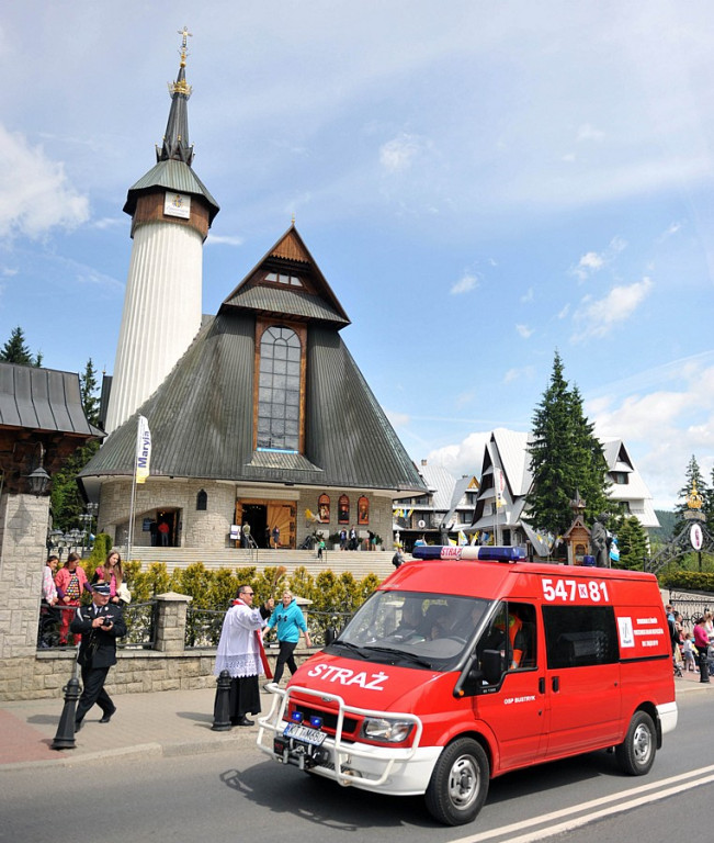 Pielgrzymka Strażacka Zakopane-Ludźmierz
